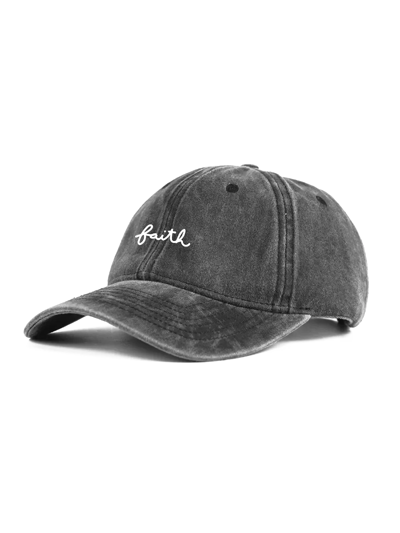 Vintage Dad Hat — Black