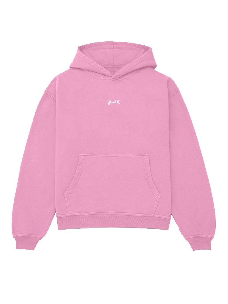 Child of God Graphic Hoodie Pink Faith Apparel