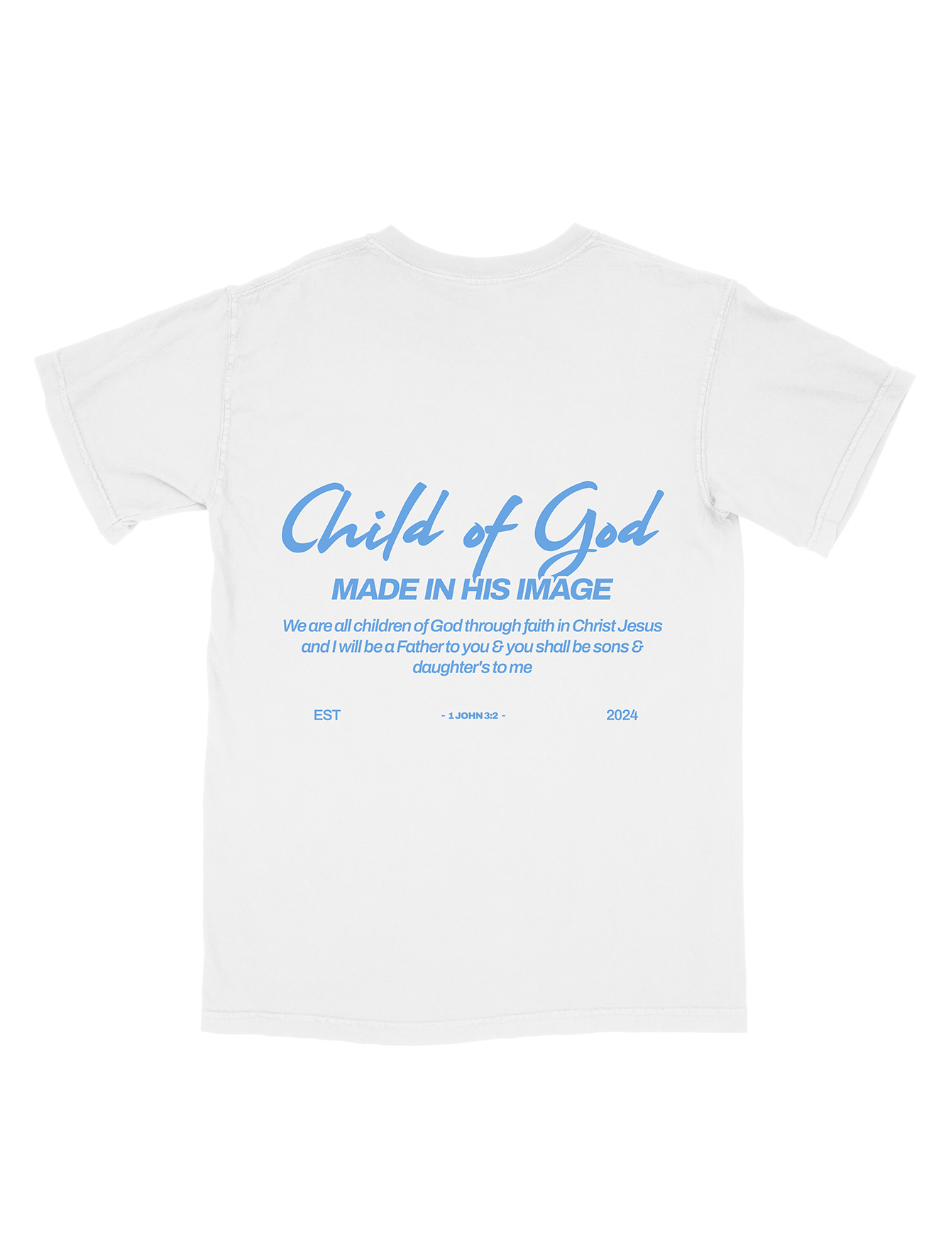 Child of God Graphic Tee — White