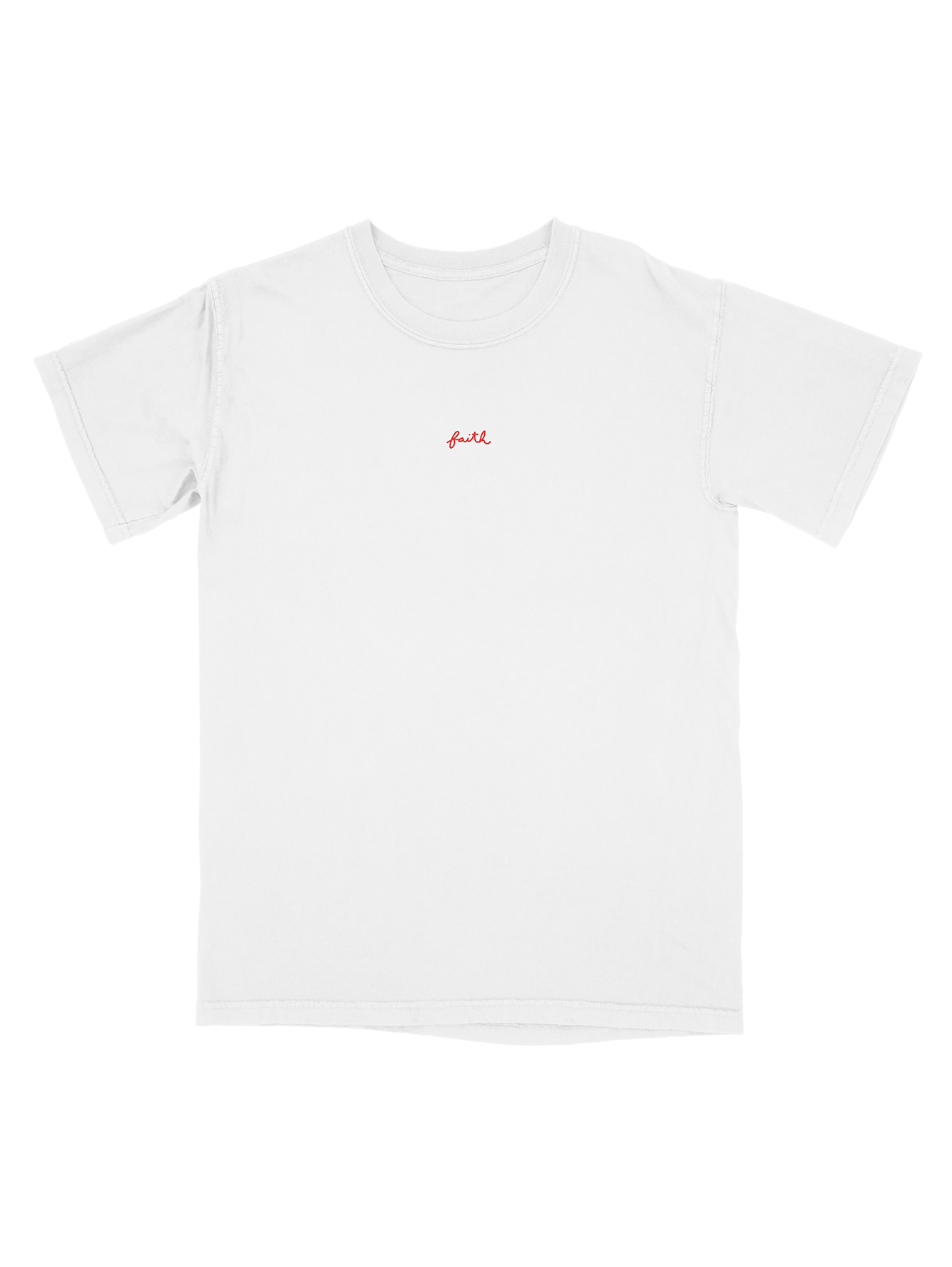 Jesus Saves Graphic Tee — White