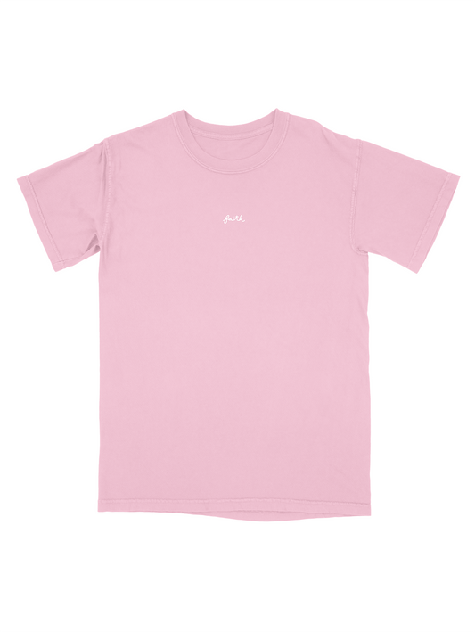 Premium Faith Tee — Cherry Blossom