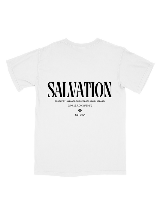 Salvation Graphic Tee — White