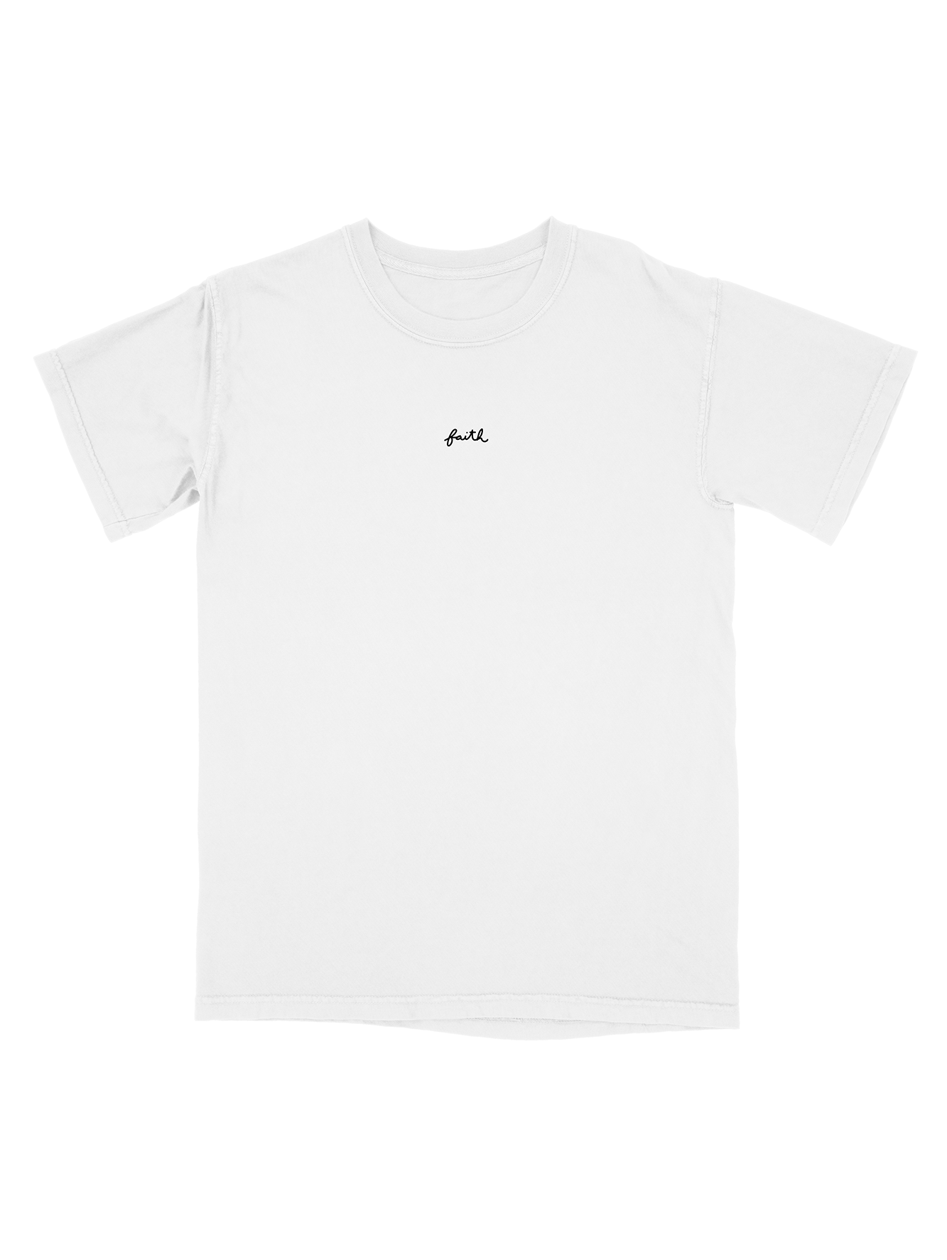 Premium Faith Tee — White