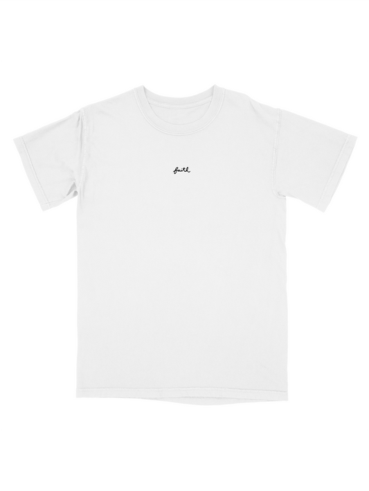 Premium Faith Tee — White